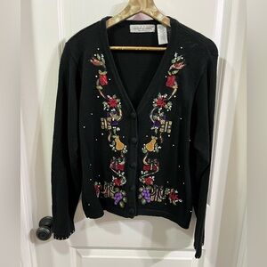 Vintage Victoria Jones Holiday Sweater